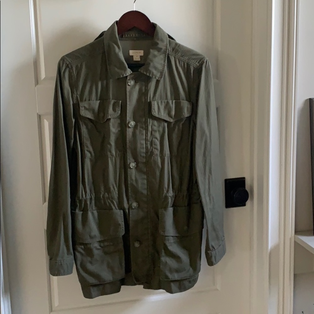 J Crew Jacket with detachable hood